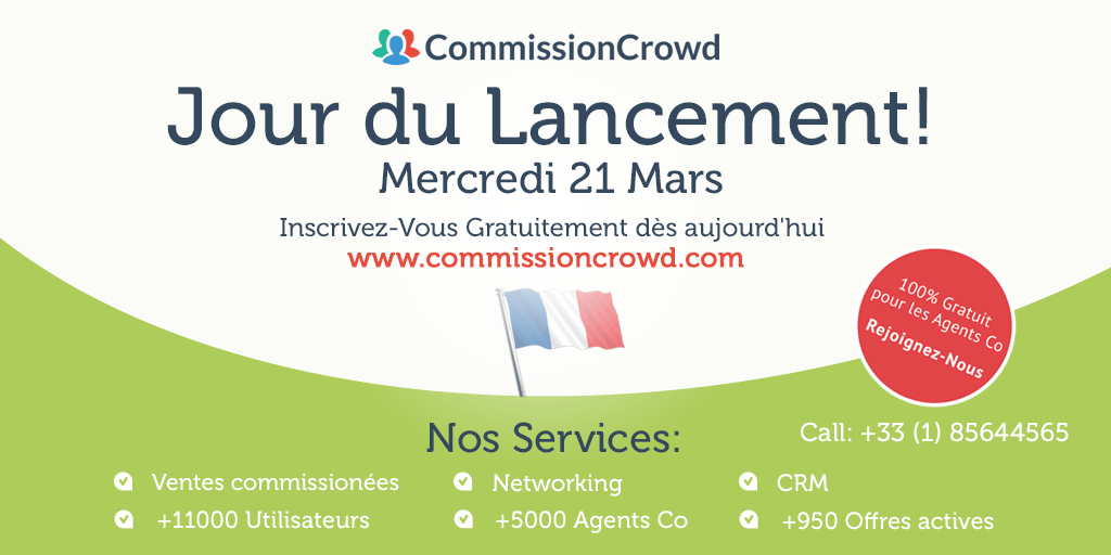CommissionCrowd France Launch