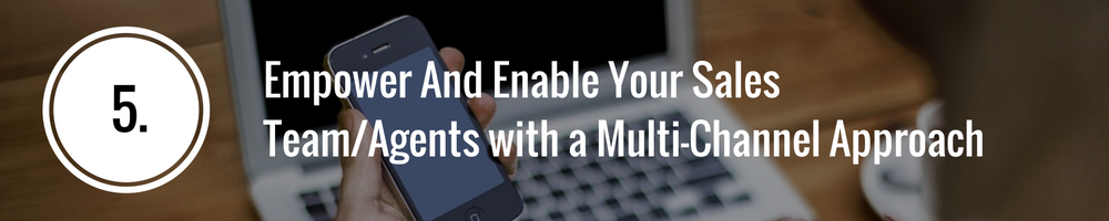 empower sales team with multi-channel approach
