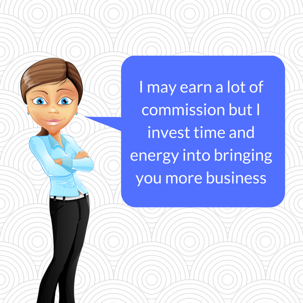 independent sales agents commission