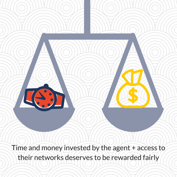 sales agents commission payments