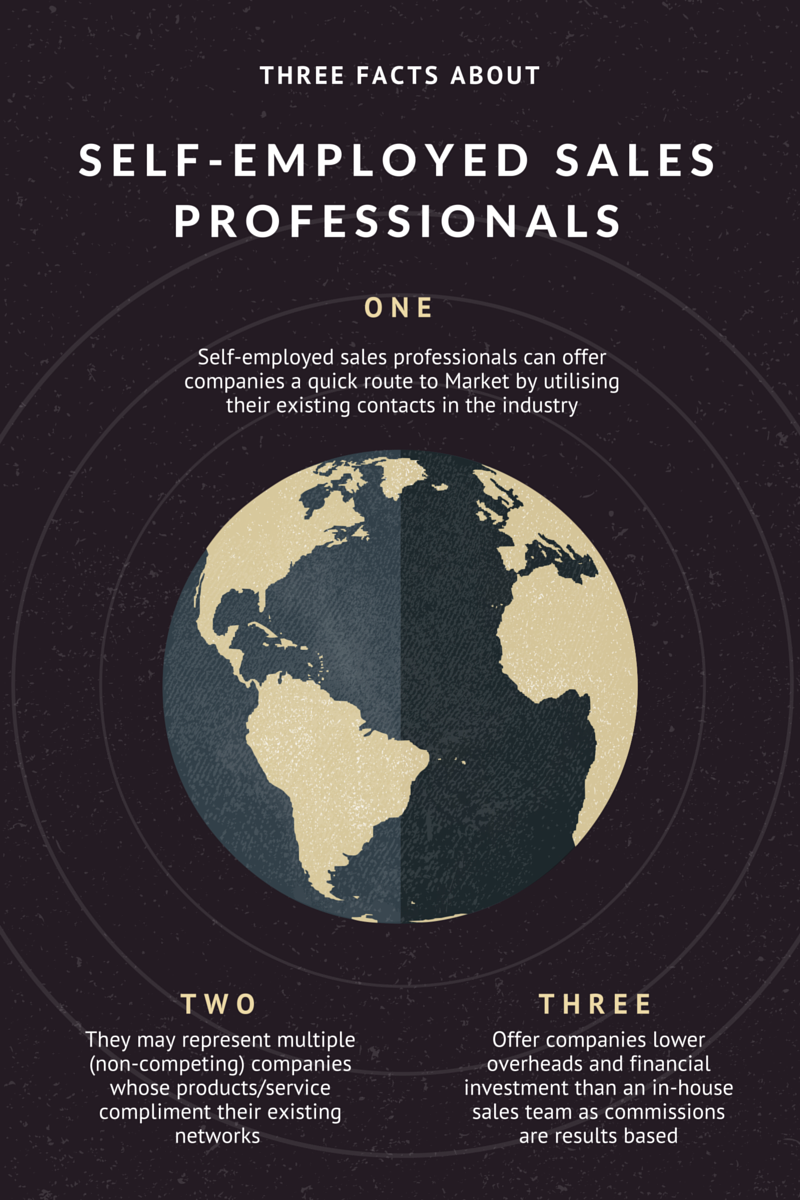 3 facts about self-employed commission-only sales reps